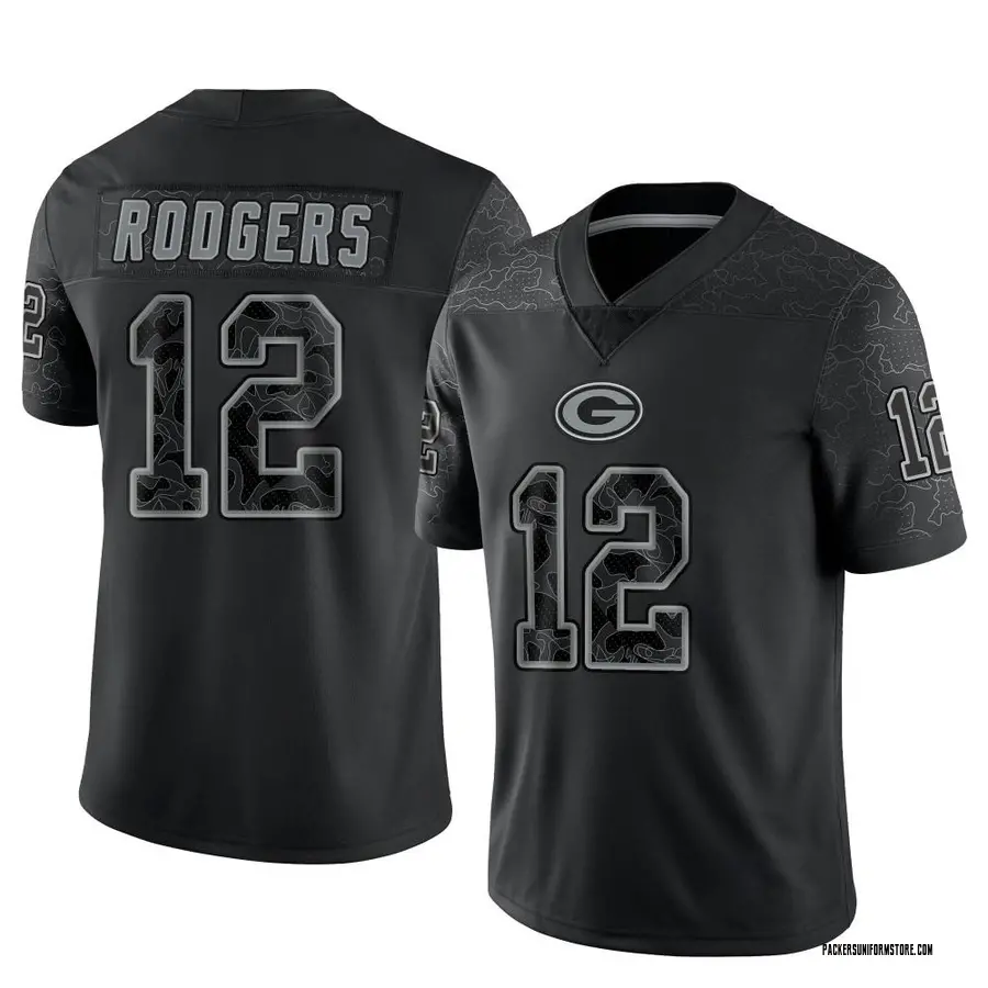 Green Bay Packers Nike Reflective Limited Jersey - Aaron Rodgers