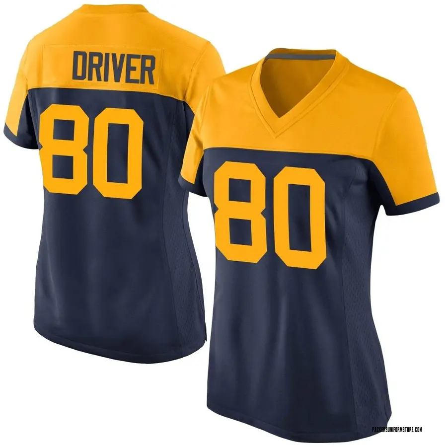 Nike Donald Driver Green Bay Packers Women's Game White Jersey