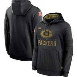 Buy Dunbrooke Apparel Green Bay Packers #12 Aaron Rodgers Mens Salute to Service  Hoodie - Olive L Online at Low Prices in India 