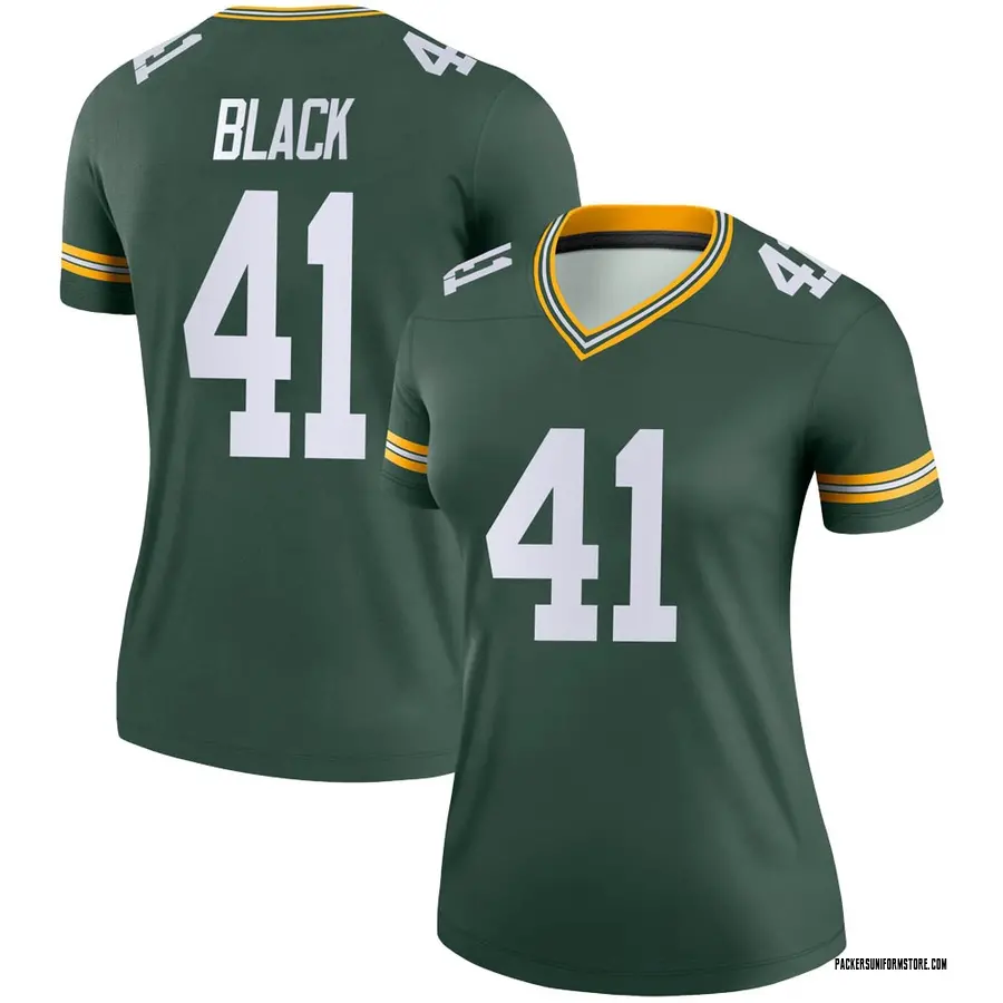 black green bay packers shirt