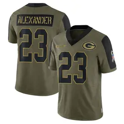 Nike Packers #23 Alexander Atmosphere Fashion Jersey 3XL Gray