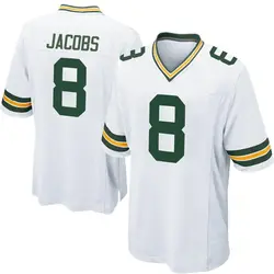 Nike Josh Jacobs Green Bay Packers Men's Game White Jersey