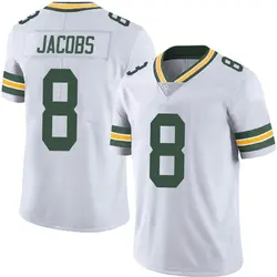 Nike Josh Jacobs Green Bay Packers Men's Limited White Vapor Untouchable Jersey