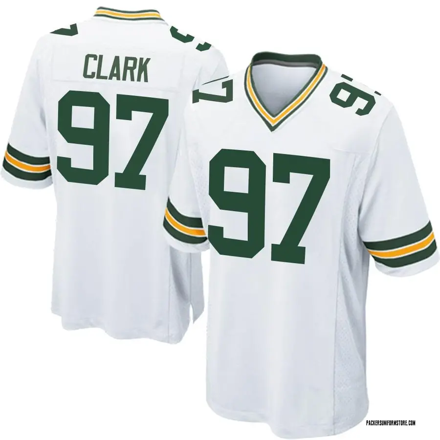 green bay packers white jersey