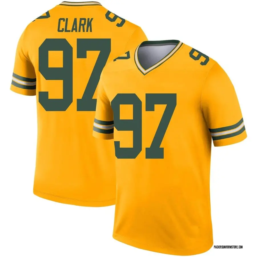 Kenny Clark Men's Green Bay Packers Nike Color Rush Jersey