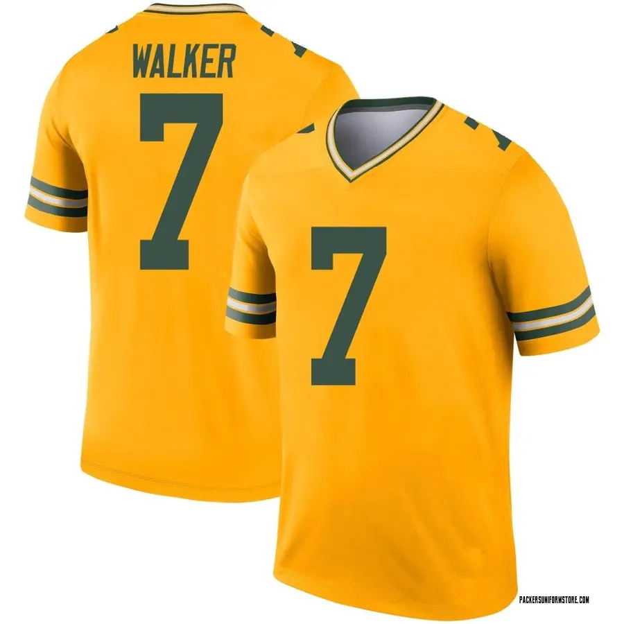 Men's Nike Quay Walker Green Green Bay Packers Player Game Jersey